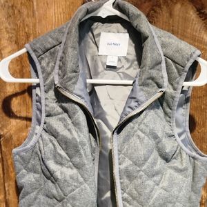 Gray Old Navy vest